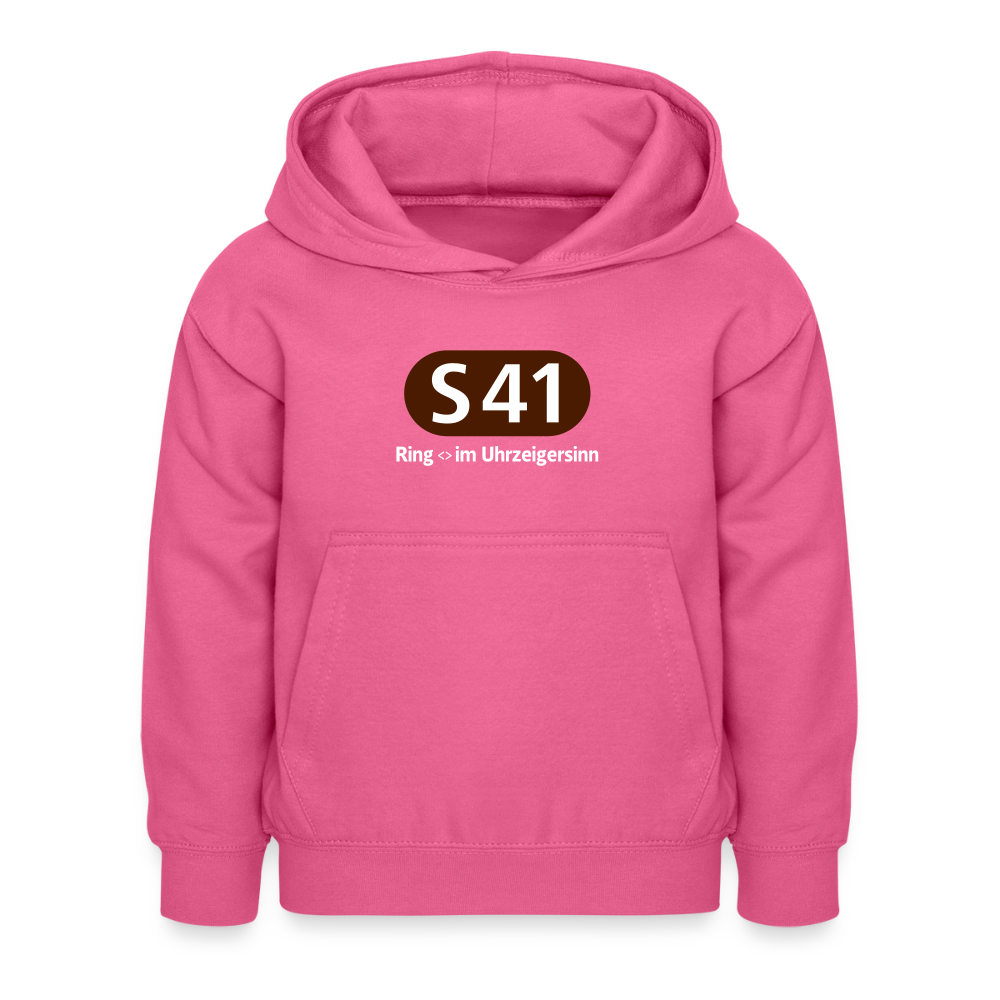 S41 - Kinder Premium Hoodie - Pink