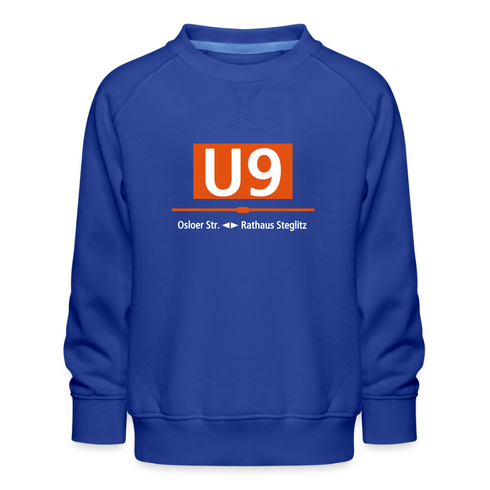 U9 - Kinder Premium Sweatshirt - Royalblau