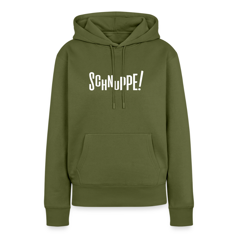 Schnuppe! - Frauen Premium Hoodie - Khaki