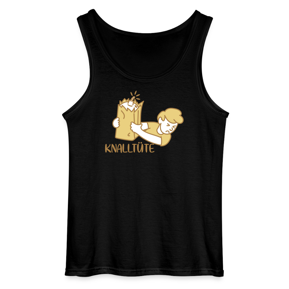 Knalltüte - Männer Tank Top - Schwarz