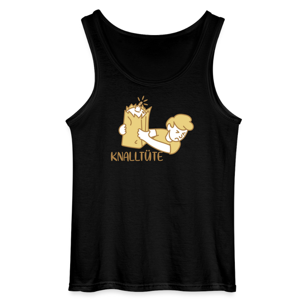 Knalltüte - Männer Tank Top - Schwarz