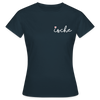 Ische - Frauen Premium T-Shirt - Navy