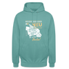 Neuseeland oder Neukölln - Unisex Hoodie - Pastelltürkis