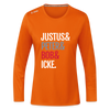 Justus & Peter & Bob & Icke - Frauen Sport Langarmshirt - Neonorange