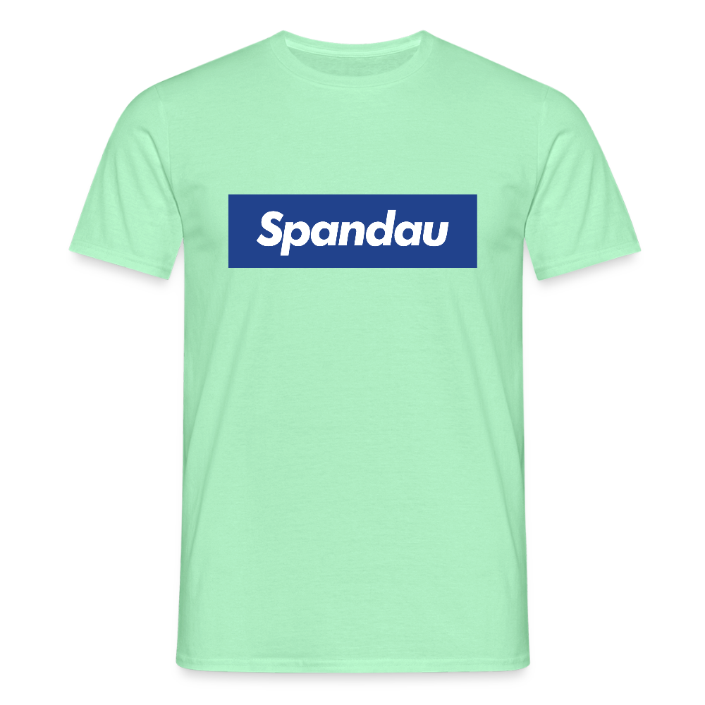 Spandau blau - Männer Premium T-Shirt - Mintgrün