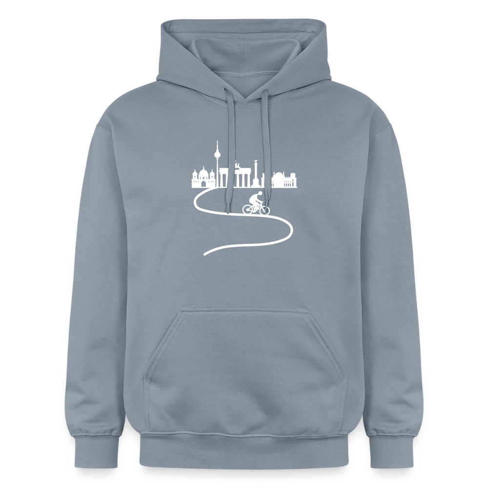 Aus der Stadt - Hoodie - Blau