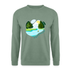 Köpenick am Wasser - Unisex Pullover - Graugrün