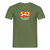 S42 - Männer Premium T-Shirt - Militärgrün