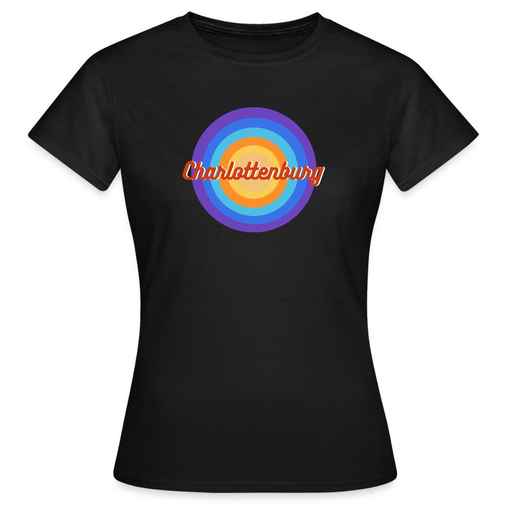 Charlottenburg Retro - Frauen Premium T-Shirt - Schwarz
