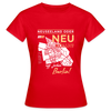 Neuseeland oder Neukölln - Frauen Premium T-Shirt - Rot