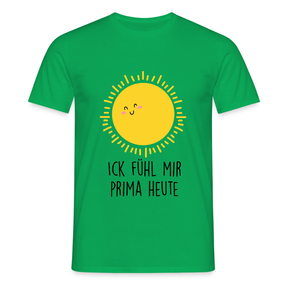 Ick fühl mir prima - Männer Premium T-Shirt - Kelly Green