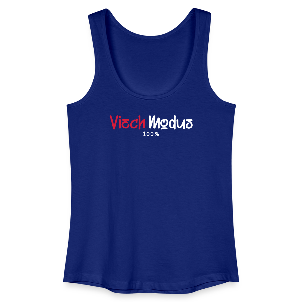 Viech Modus 100% - Frauen Bio Tank Top - Königsblau