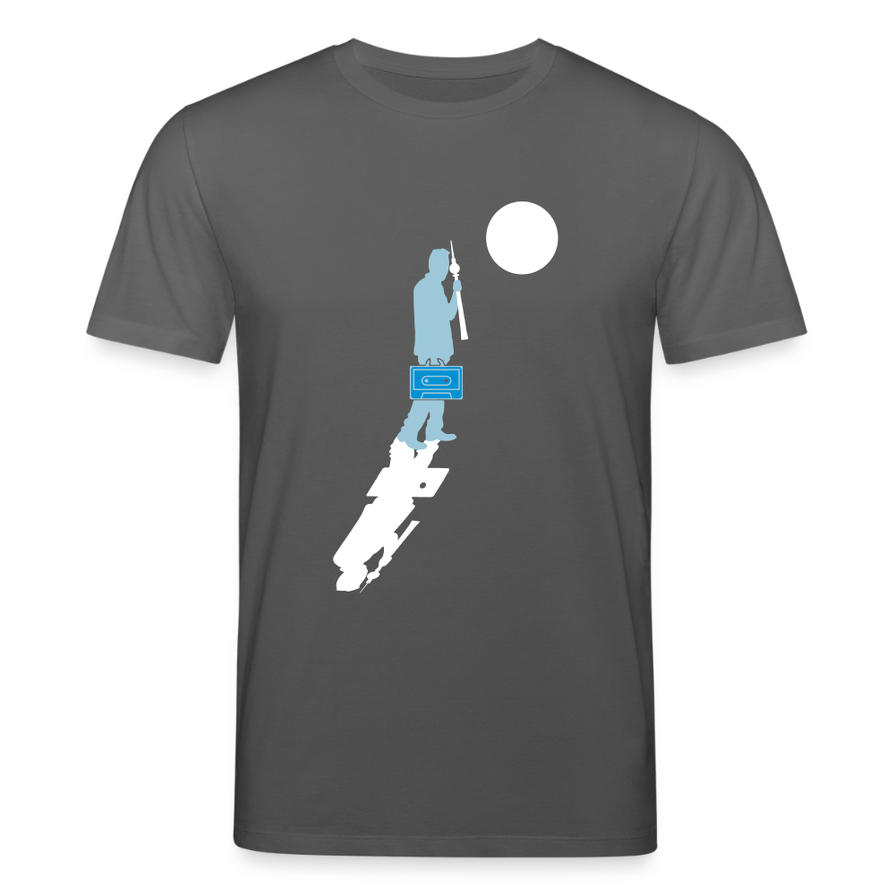 Unterwegs in Berlin - Unisex Bio T-Shirt - Anthrazit