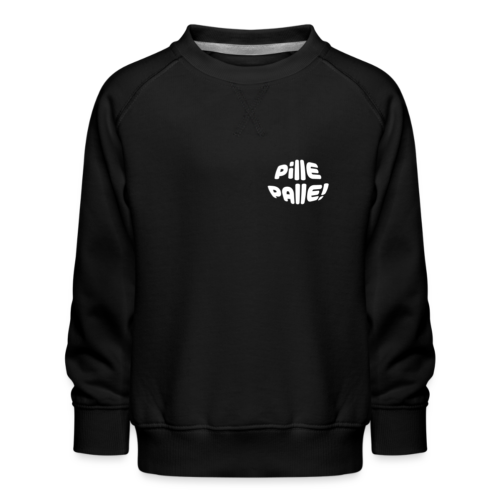 Pille Palle - Kinder Premium Sweatshirt - Schwarz