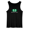 S2 - Männer Tank Top - Schwarz