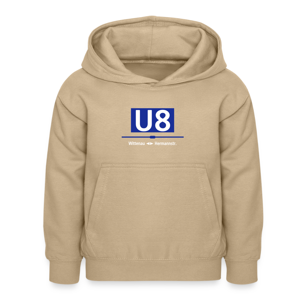 U8 - Kinder Hoodie - Sand