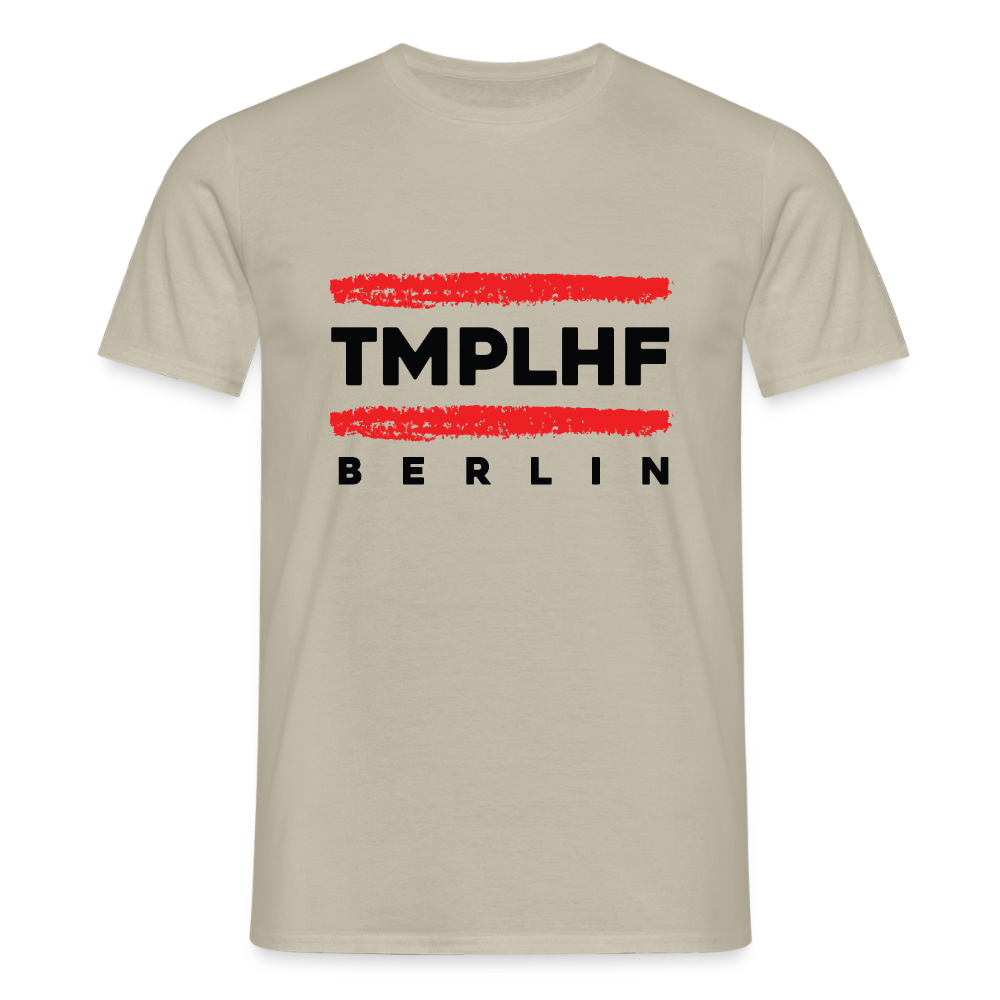 TMPLHF - Männer Premium T-Shirt - Sandbeige