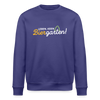 Leben, keen Biergarten! - Unisex Bio Sweatshirt - Dämmerung
