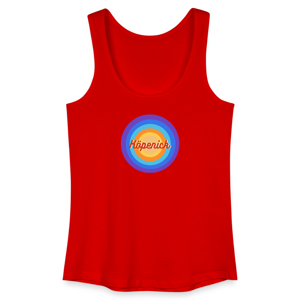 Köpenick Retro - Frauen Bio Tank Top - Rot