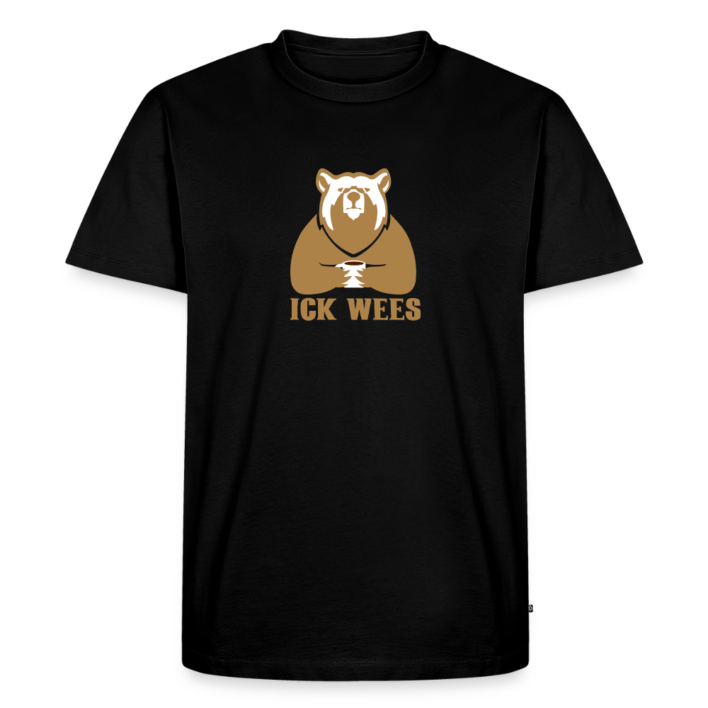 ick wees - Männer Premium T-Shirt - Schwarz