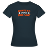 Schwitz'n is wenn Speck flennt - Frauen Premium T-Shirt - Navy