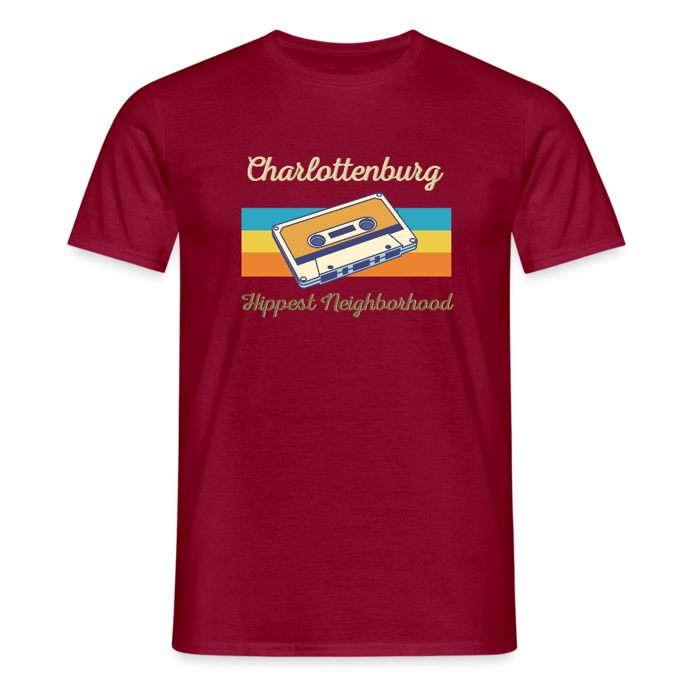 Charlottenburg Hippest Neighborhood - Männer Premium T-Shirt - Ziegelrot