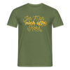 Jeh mah nich uffn Keks gelb - Männer Premium T-Shirt - Militärgrün