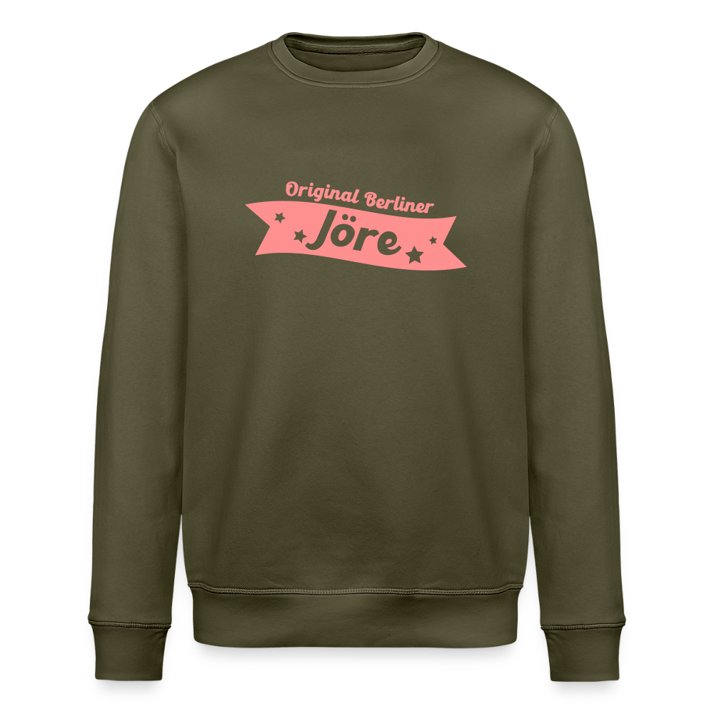 Berliner Jöre - Unisex Bio Sweatshirt - Khaki