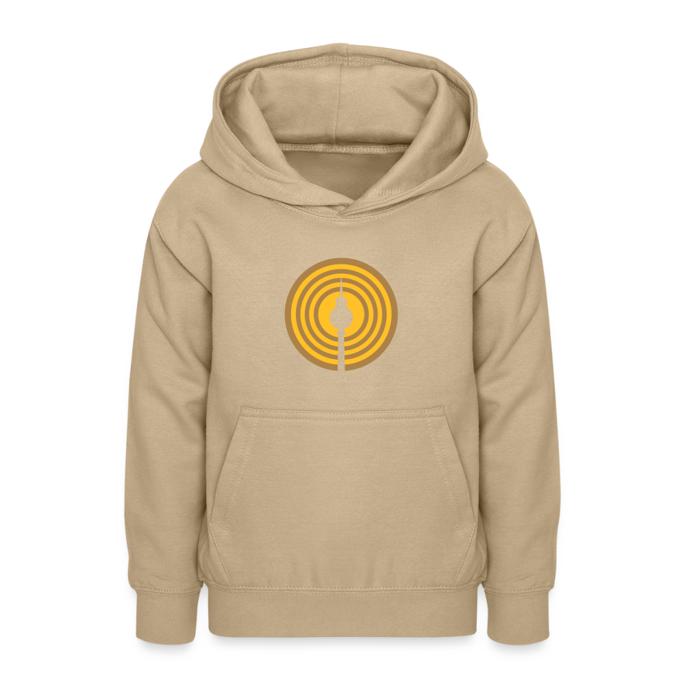 Berlin im Fokus - Teenager Hoodie - Sand