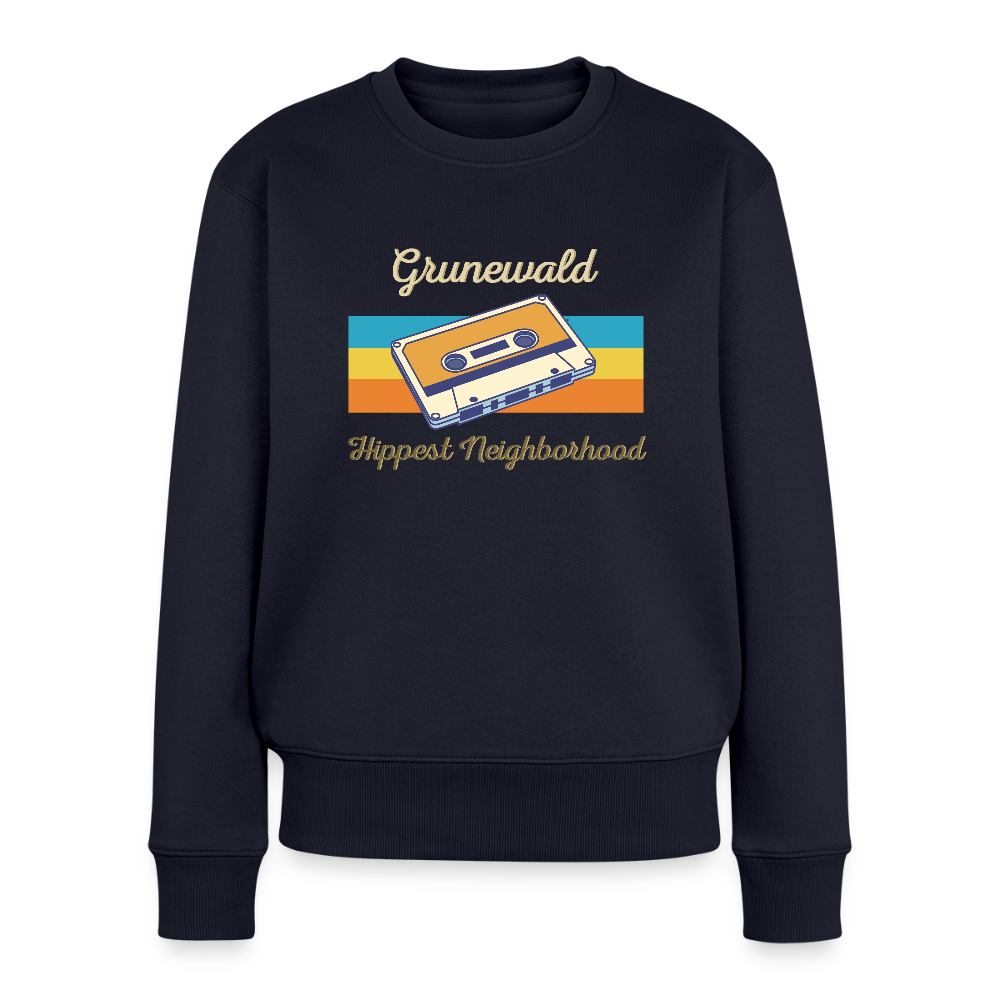 Grunewald Hippest Neighborhood - Frauen Premium Pullover - Navy