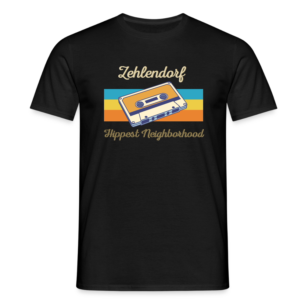 Zehlendorf Hippest Neighborhood - Männer Premium T-Shirt - Schwarz