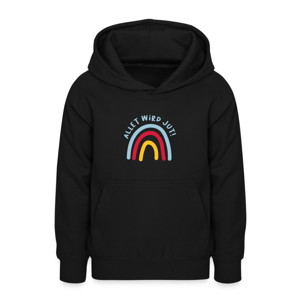 Allet wird jut! - Teenager Hoodie - Schwarz