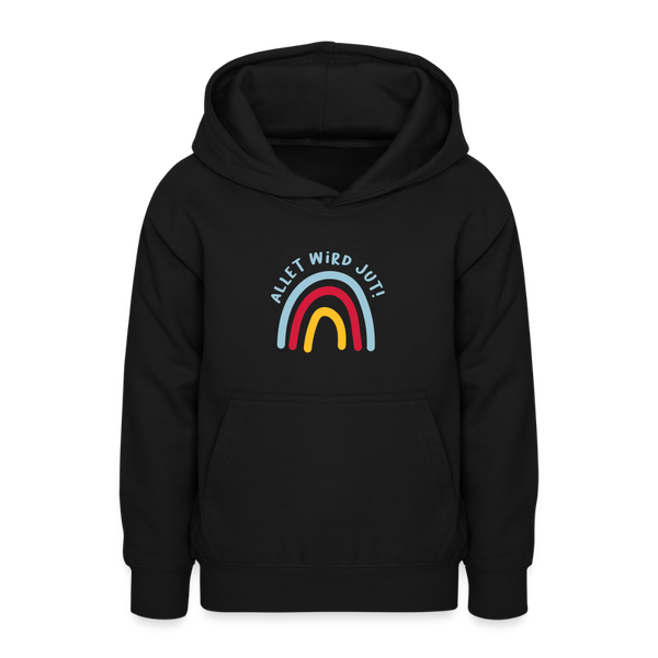 Allet wird jut! - Teenager Hoodie - Schwarz
