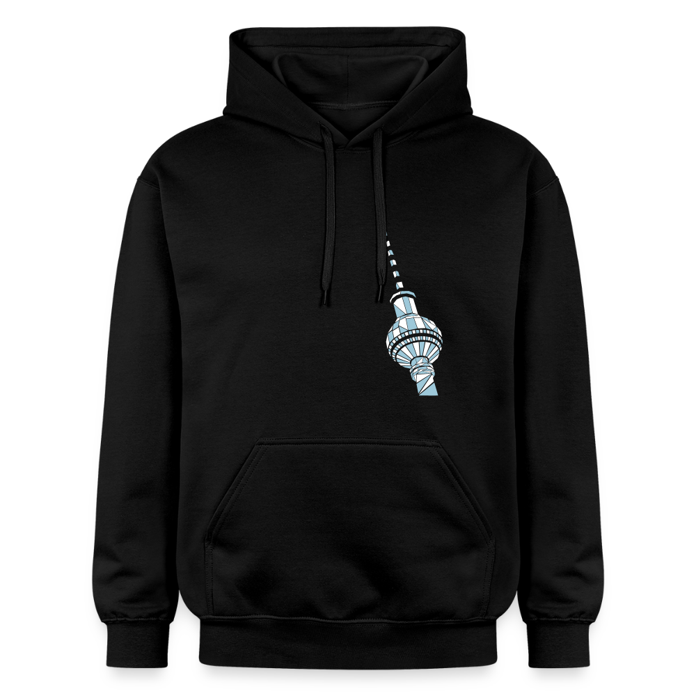 Fernsehturm Geometrie - Hoodie - Schwarz