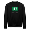 U3 - Unisex Bio Sweatshirt - Schwarz