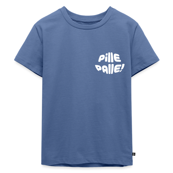 Pille Palle - Kinder Premium T-Shirt - Taubenblau