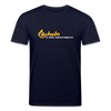 Lächeln is keen Jesichtsbruch - Unisex Bio T-Shirt - Navy