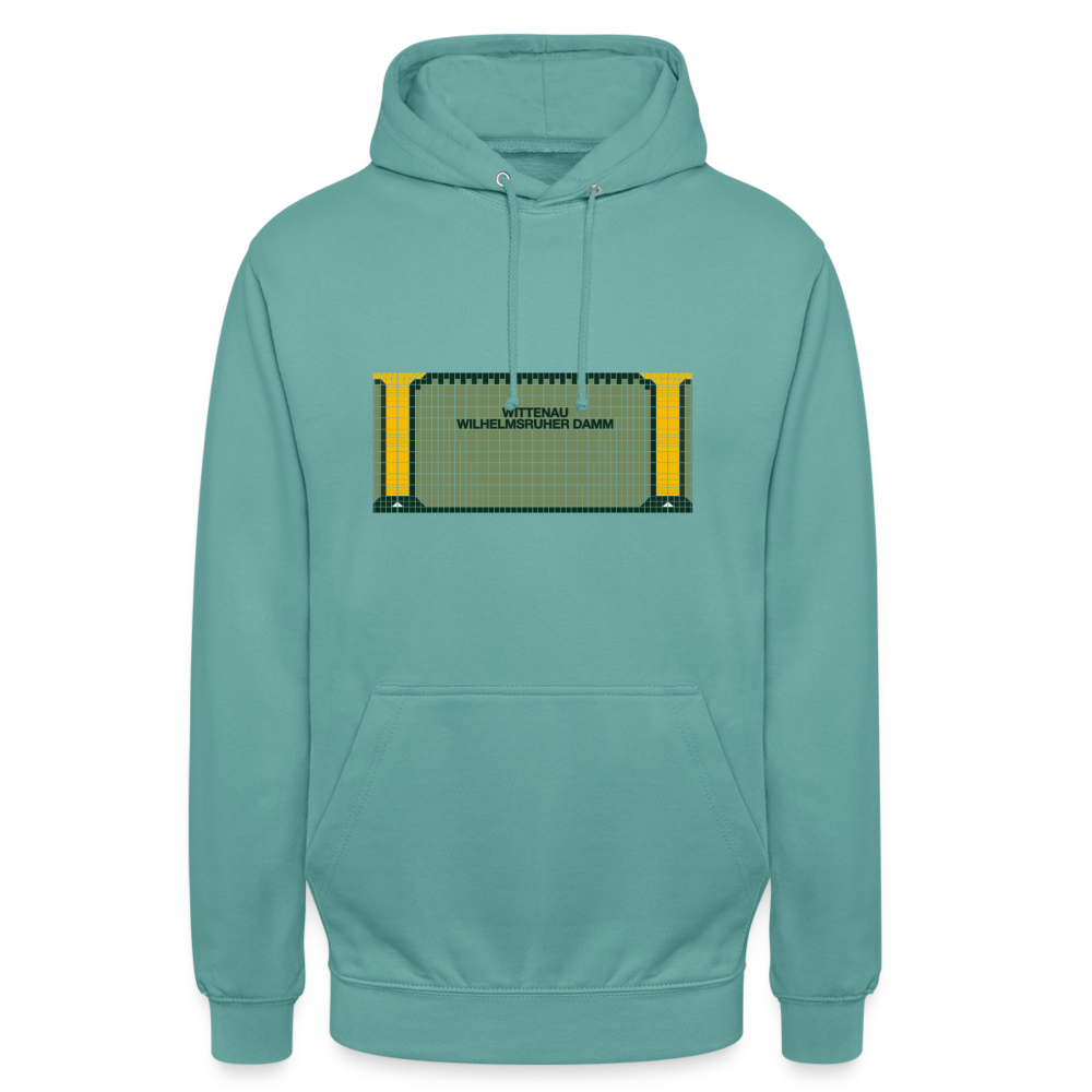 Wittenau Wilhelmsruher Damm - Unisex Hoodie - Pastelltürkis