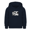 Friedrichshain Graffiti - Kinder Hoodie - Navy