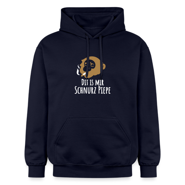 Dit is mir Schnurz Affe - Hoodie - Navy