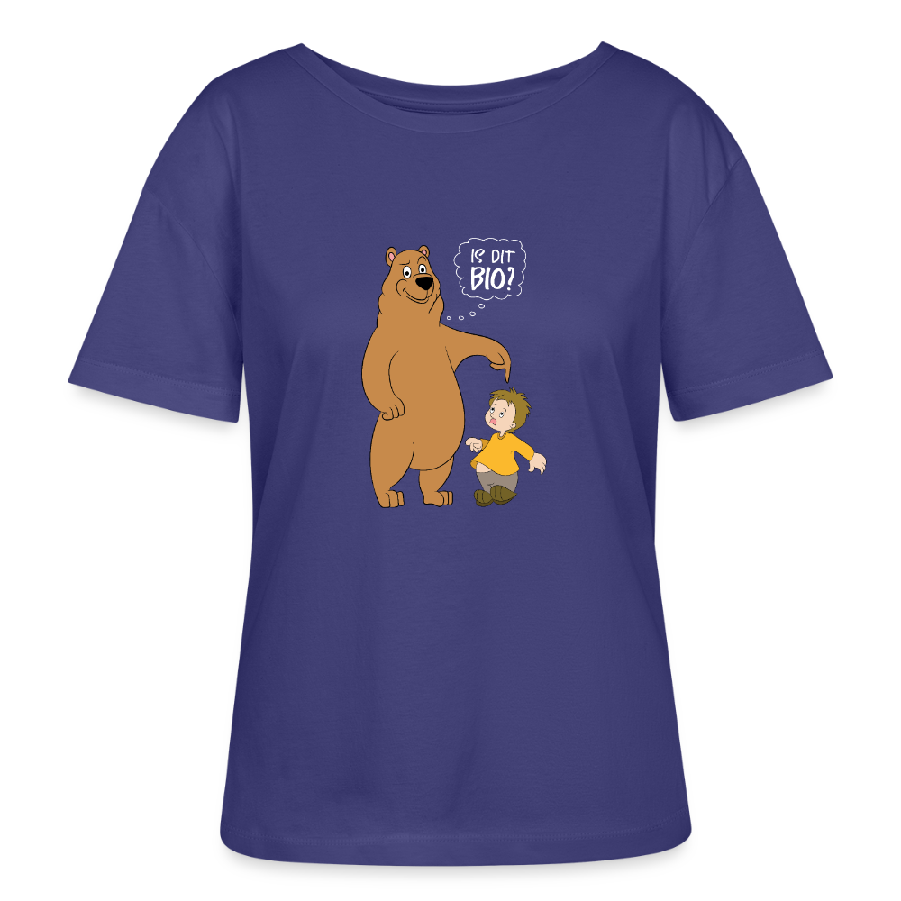 Is dit Bio? - Relaxed Rundhals Frauen Bio-T-Shirt - Dämmerung