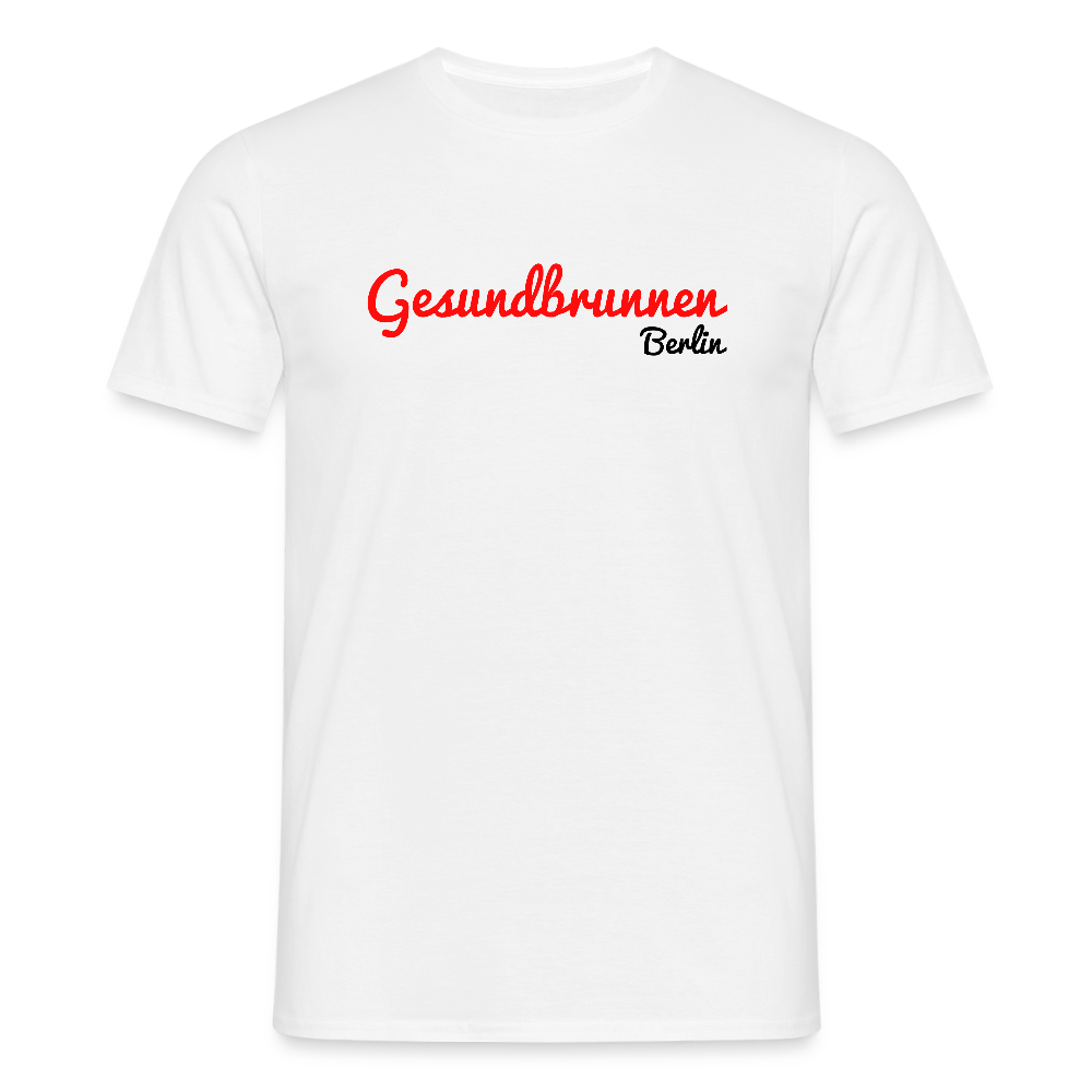 Gesundbrunnen Berlin - Männer Premium T-Shirt - Weiß