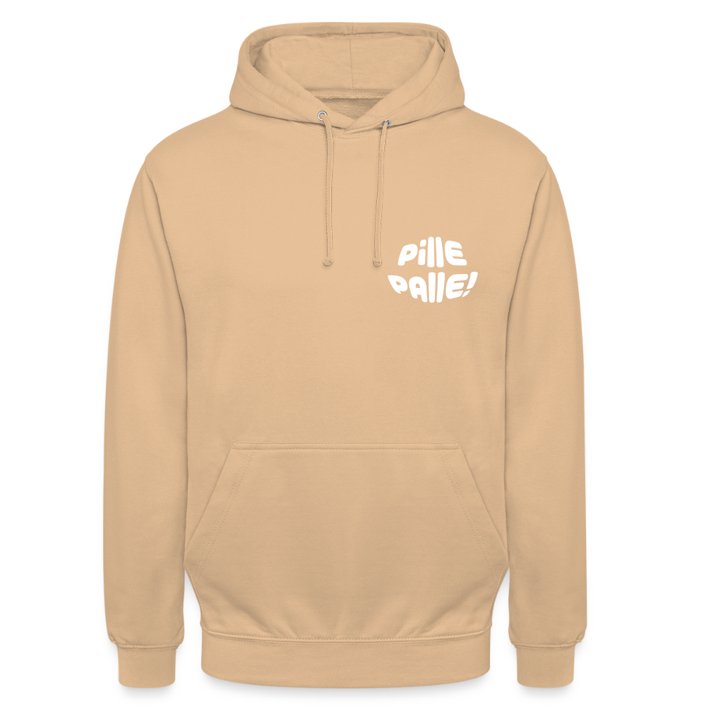 Pille Palle - Unisex Hoodie - Pfirsich