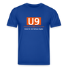 U9 - Unisex Bio T-Shirt - Dunkelblau