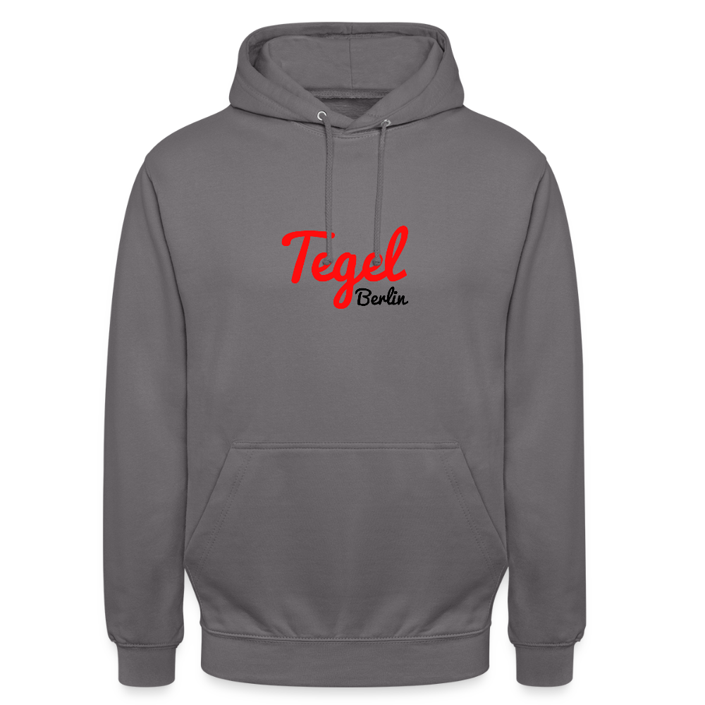 Tegel Berlin - Unisex Hoodie - Mittelgrau
