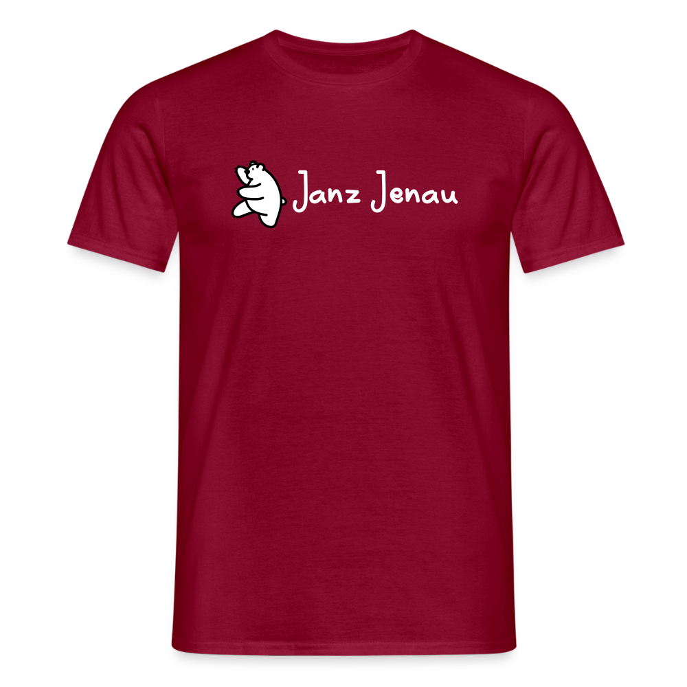 Janz Jenau - Männer Premium T-Shirt - Ziegelrot