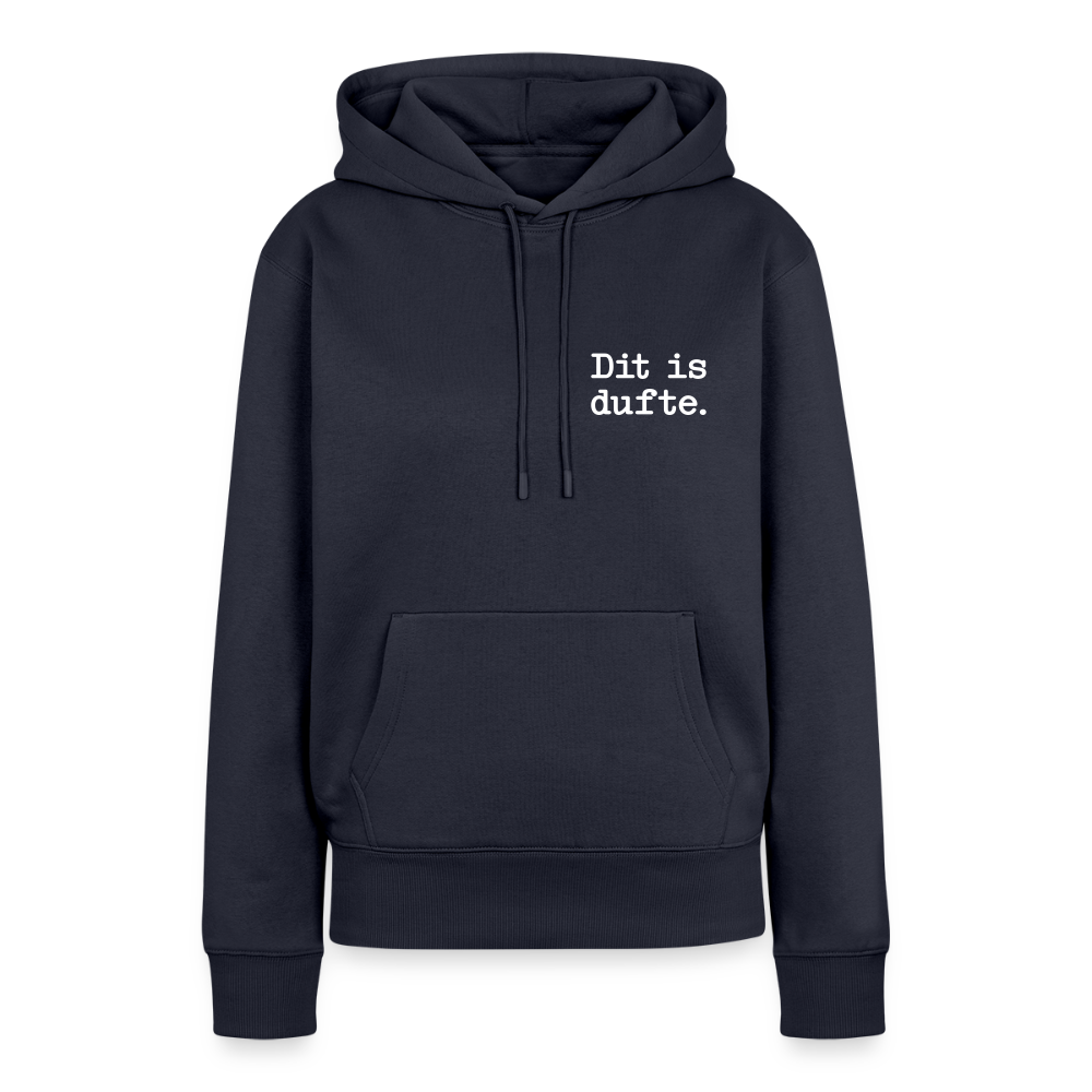Dit is dufte - Frauen Premium Hoodie - Navy