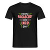 Meene Bagasche Ick Lieb Sie - Männer Premium T-Shirt - Schwarz