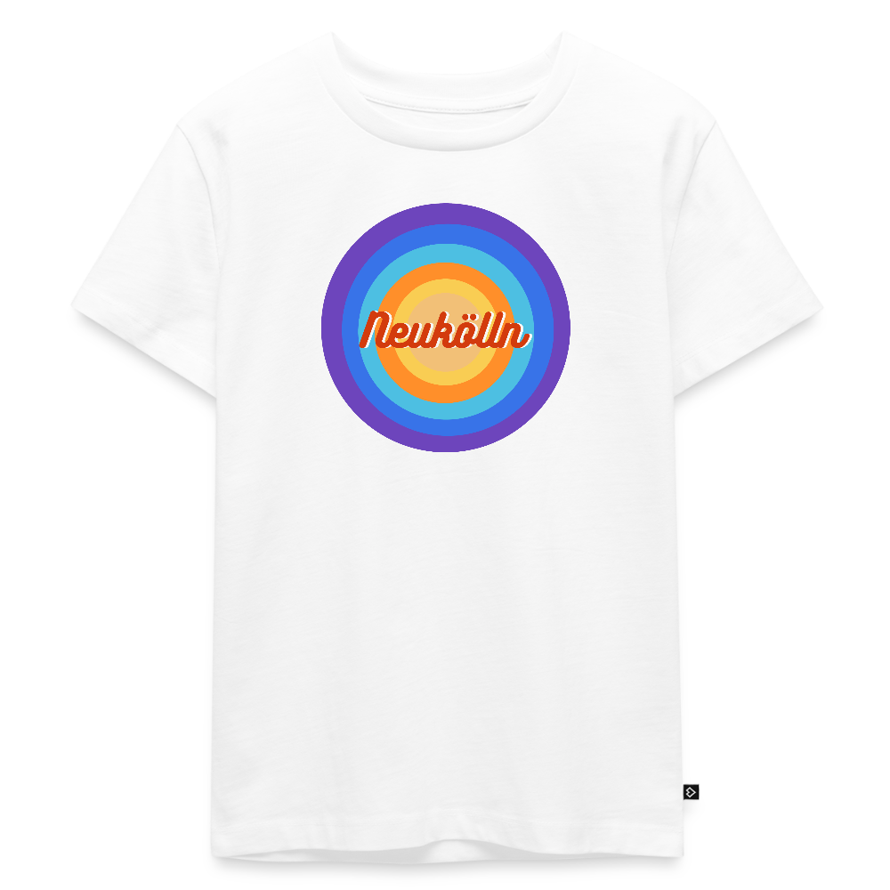 Neukölln Retro - Kinder Premium T-Shirt - Weiß
