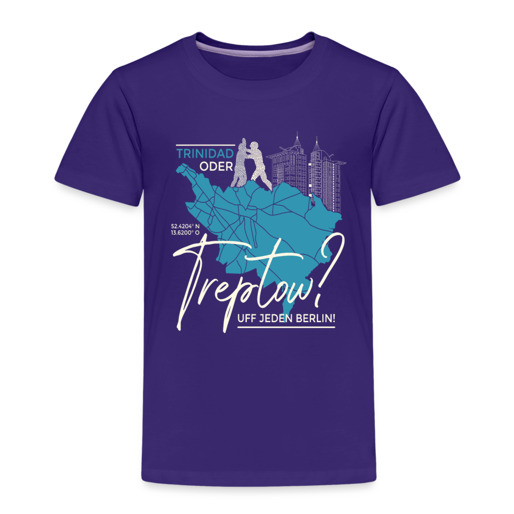 Trinidad oder Treptow - Kinder Premium T-Shirt - Lila